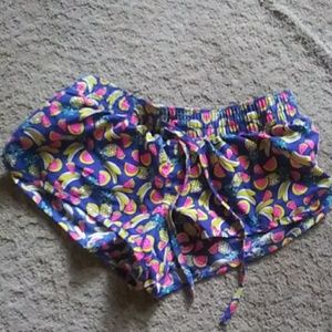 Watermelon Fruit Print Shorts